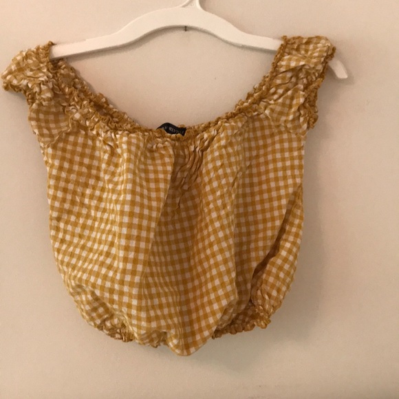 brandy melville yellow rio top - Picture 3 of 3